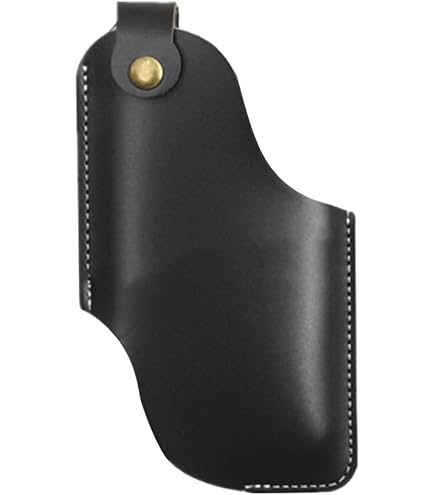Étui Téléphone Cuir Hiram Avec Boucle Ceinture - Universel 4-6,7", Fente Carte - Pour Hommes