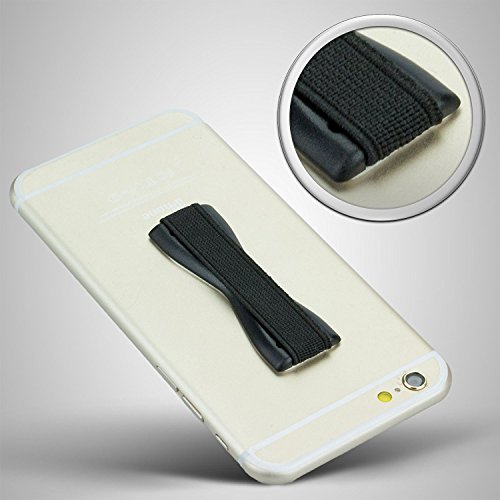 cTRON21 3 X Finger Halterung Griff Halter Fingerhalter Smartphone Handy Samsung Galaxy S9 S8 iPhone X 7 6 6S SE Sony Xperia HTC Grip