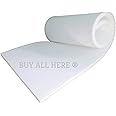 60 x 20 x 1 INCH Cut to Size High Density Mattress Topper | You can use for Cushions, Seat Pad, Seating, Dinning, Stool, Chair, Sofas Window Seats Armchairs (152 x 51 x 3 CM)