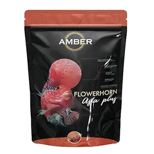 AMBER Asta Plus Flowerhorn Food Pouch, 100 g