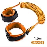 Cavo di Sicurezza da Polso per Bambini 1m/2m 360 Gradi Regolabile Cinghia Anti-p
