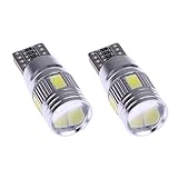 Fácil instalación. YouN 2 x luces LED de coche Canbus T10 5630 6SMD Decoding W5W Show Luces anchas