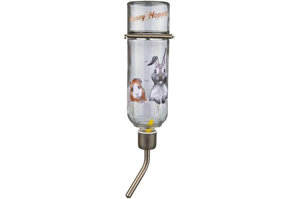 Trixie 60447 Honey & Hopper smådjur bad, glas, 500 ml