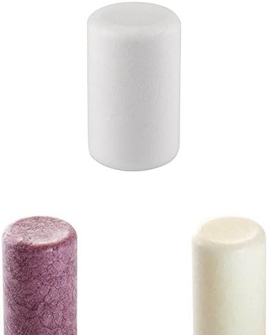 arroweld 50pcs Cap Synthetic Bottling 24 x 39 mm – Natural Wine Bottle Stopper Easy Removal Insertion
