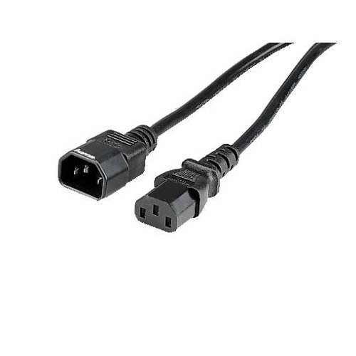 Preisvergleich Produktbild Hama Kaltgeräte-Netzkabel-Verlängerung, 1,5 m