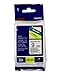 Produktbild Bruder TZE221 TZe Norm klebelaminiert Labeling Band, 3/8W, Schwarz auf Wei-