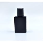 ANADOLU PARF&Uuml;M | Boş Parf&uuml;m Şişesi, Siyah Zarafet Kare Tasarımı, Kolay Doldurulabilir, 30ml