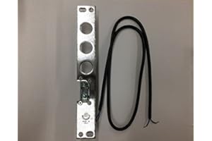 CONTROPIASTRA ELETTRICA PER PORTE BLINDATE. ALIMENTAZIONE 6-12 V AC. (FERMO A GIORNO). CONGEGNO ANTICHIUSURA. REGOLABILE FINO A 4 mm. MANO SINISTRA, INTERASSE 37 SPORGENZA LEVA A FILO, SECUREMME