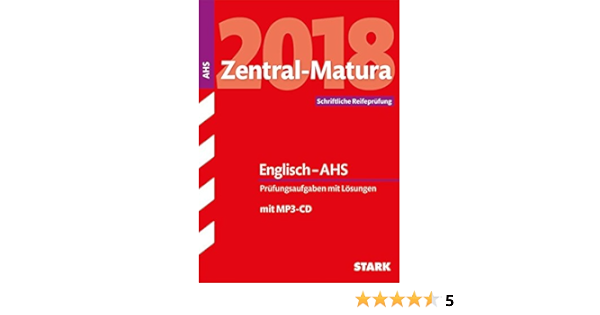 Stark Zentral Matura Englisch Ahs Amazon De Bucher