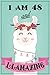 Produktbild I am 48 and Llamazing: Llama notebook with MORE LLAMAS inside this lined and blank llama journal / llama sketch book! Makes fun llama gifts for women, ... gifts for women, 48 bday gifts, gifts for 48