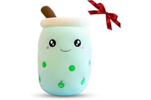 Yuragim Bubble Tea Kuscheltier, 25 cm Bubble Tea Plüschtier Kuscheltier, Plüschpuppen Weiche Kuscheltier, Milchtee Softpuppe Teetasse Kissen Plüsch, Schmusetier Geschenk für Kinder Mädchen Jungen