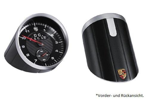 Preisvergleich Produktbild Porsche Tischuhr, schwarz