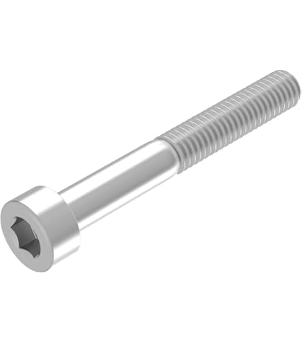 Viti 1/4-20 X 1/2 Brugola 50 Viti A Testa Cilindrica In Acciaio