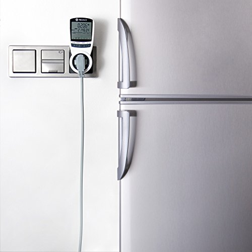 Tecvance Energiekostenmessgerät / Stromkostenmessgerät / Stromverbrauchszähler – Anzeige von Energieverbrauch in Wattstunde (kWh) - 7