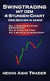 Image de Swingtrading mit dem 4-Stunden-Chart 1-3: Drei Bücher in einem! Teil 1: Einführung in das Swingtra