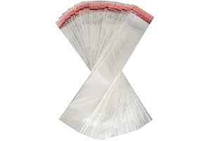 PAKICO | Sachets Zip Refermables (5 x 25cm) x 100 | Sachet Zip | Transparent Pochette Zip | Sachet Plastique Zip | Pochette Plastique Zip | Sachet Plastique Transparent | Sachets Transparents