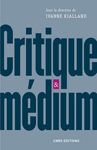Download Critique et medium Download Critique et medium