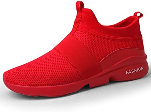 Msjenny Men's Causal Lightweight Slip-on Trainers Multi Sports Road Running Shoes
