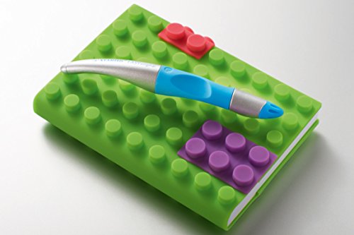 Stabilo EASYoriginal Ergonomischer Tintenroller (für Rechtshänder, Schreibfarbe blau, löschbar, inklusive Patrone) neonblau/metallic - 8