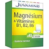 juvamine magnesio & Vitamines B6 B2 B1 45 pastillas