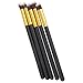 Nestling® Professional 10PCS Black and Gold Makeup Brushes Set Eyeshadow Brush (Black Gold)