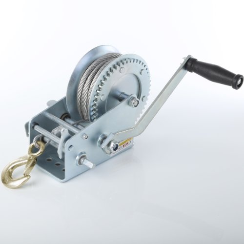 INXX 30078 Seilwinde mit Stahlseil 1130kg Bergungswinde 10 m - 5