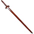 CIMAC Tai Chi Sword - 91cm Wooden Sword, Made of Red Oak, Training Aid for Tai Chi Practice, Easy to Use and Sturdy