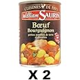 William Saurin Boeuf Bourguignon - French Beef Bourguignon - 2 Pack