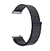 Produktbild TianranRT Loopback Nylon Armband Dunkel Luxus Nylon ArmbandWatch Armband Handgelenk Band Armband Für Samsung Getriebe S2 Klassiker (Dunkelblau)