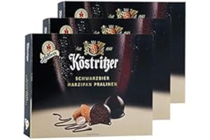 ‎HALLOREN Köstritzer Schwarzbier Marzipan Pralinen - 3er Pack (3 x 250g)