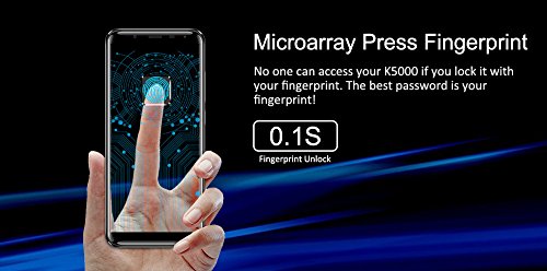 OUKITEL K5000 Smartphone 4G Android 7.0 (MTK6750T Octa Core 1.5 GHz, 5.7â€ 18:9 HD+ Schermo, 4 GB RAM 64 GB ROM, 21MP+16MP Camera, Fingerprint ID, Dual SIM, 5000mAh Batteria, OTA, Carica rapida) Oro