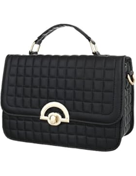 iTal-dEsiGn Damentasche Kleine Schultertaschen Handtasche Kunstleder TA-C2333