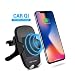 Produktbild Wireless-Car-Charger, Wireless Charger Auto Qi Handy Halterung fürs Auto, Qi Induktions Autohalterung Kabellose Autoladegerät-Handyhalterung für iPhone, Samsung und alle Qi-fähige Handys