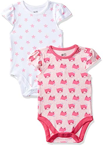 Baby Boys' Regular Fit Bodysuit (Pack of 2)