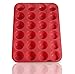 Produktbild Muffinform 24er Silikon Muffin Backform Antihaftbeschichtet muffinförmchen für 24 Mini Muffins , Cupcakes ,Brownies , Kuchen , Pudding - 24 Mini MUFFIN FORM macht das Backen von Muffins nun einfacher und angenehmer! genießen Sie die Muffins mit Ihrer Familie! aus unsere Muffin Foermschen