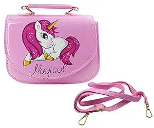 Asera Unicorn Sling Bags Shoulder Bag Hand Bag Purse for Kids Girls