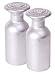 Produktbild 2er SET Großer Salzstreuer mit Schraubdeckel - 8 x 19,5 cm (ØxH) - Aluminium - Zuckerstreuer - Gewürzstreuer - Pommes Frites Streuer