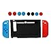 Produktbild Amarzk 11 in 1 Silikonhülle für Nintend Switch NS Konsole JoyCon Schutzhülle mit Thumbstick Grips Stick Grip Caps