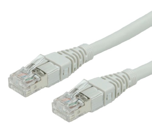 ROLINE Patchkabel (S-FTP, Kat 6a, 15m) grau