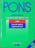 PONS Grosswörterbuch: PONS Großwörterbuch, Collins Englisch, mit Daumenregister by