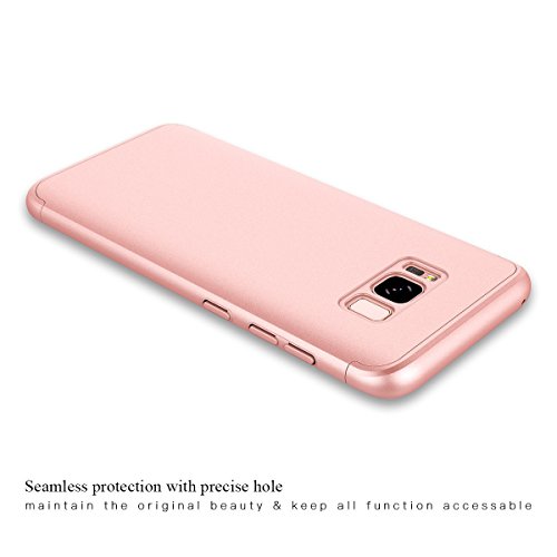 Qissy Carcasa Samsung Galaxy S8 3 in 1 Todo Incluido Anti-Scratch Ultra Slim Protective 360 PC Case Cover para Samsung Galaxy S8 5 8 Rosa or reviews Qissy Carcasa Samsung Galaxy S8 3 in 1 Todo Incluido Anti-Scratch Ultra Slim Protective 360 PC Case Cover para Samsung Galaxy S8 5 8 Rosa or