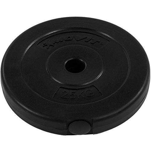 MOVIT® 35 kg Curlset SZ-Stange 120cm Curlstange gerendelt und verchromt mit Sternverschlüssen + 10 Gewichtsscheiben Hantelscheiben Curl Set Hantelset Scheibenaufnahme Ø 25mm - 7