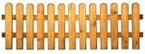 Zaun Breite: 180cm Gesamtbreite