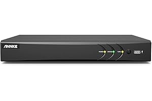 ANNKE 4K 8 canali CCTV AI DVR registratore con rilevazione umana e veicolo, 8MP 5 in1 DVR per sistema di sicurezza domestica, compatibile con telecamere AHD/CVI/TVI/IP/CVBS (analogiche), NO HDD