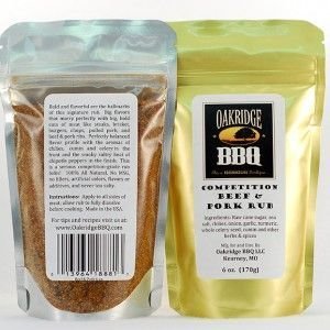 Preisvergleich Produktbild Oakridge BBQ 'Competition' Beef & Pork Rub - 453g (16 oz)