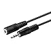 Price comparison product image Insten Premium (12ft / 3.7m) 3.5mm Stereo Plug to Jack Cable (M/F) For Apple iPhone 7 / 7 Plus / Sony PS3
