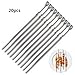 Produktbild Hook.s 20 stücke Edelstahl BBQ Grill Bar Sticks Set Mit Griff, Wiederverwendbare Outdoor Camping Grillspieße Geeignet Für Grills, Cocktailpartys, Geburtstagsfeiern und mehr.