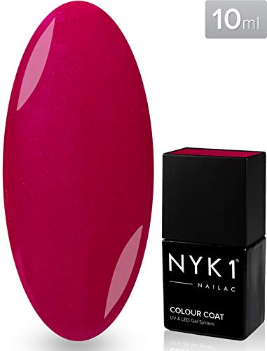 NYK1 NAILAC - WILDFIRE - Professional Shellac Gel Nail Polish - UV & LED Drying - Quick Soak Off Gel Polish 10ml - Over 100 Shellac Colours to Choose From!