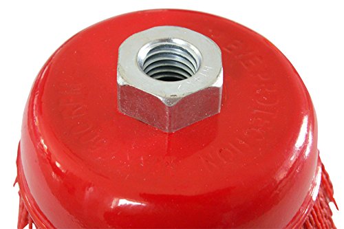 Ø 75 mm Nylon Topfbürste mit M14 Gewinde - 4