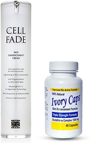 Ivory Caps 60 Caps Plus Free Cellfade Skin Whitening Cream